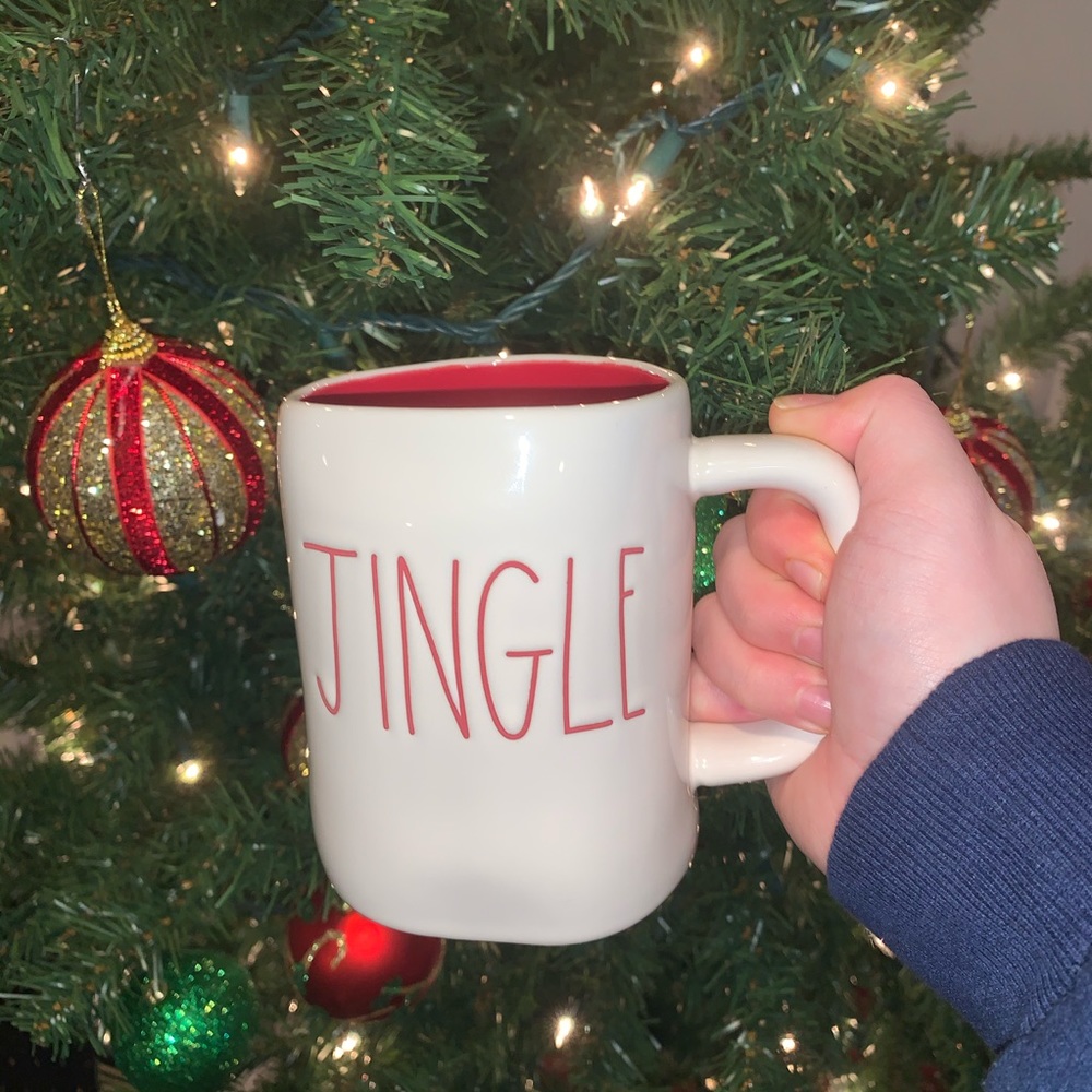 Rae Dunn JINGLE Christmas Mug